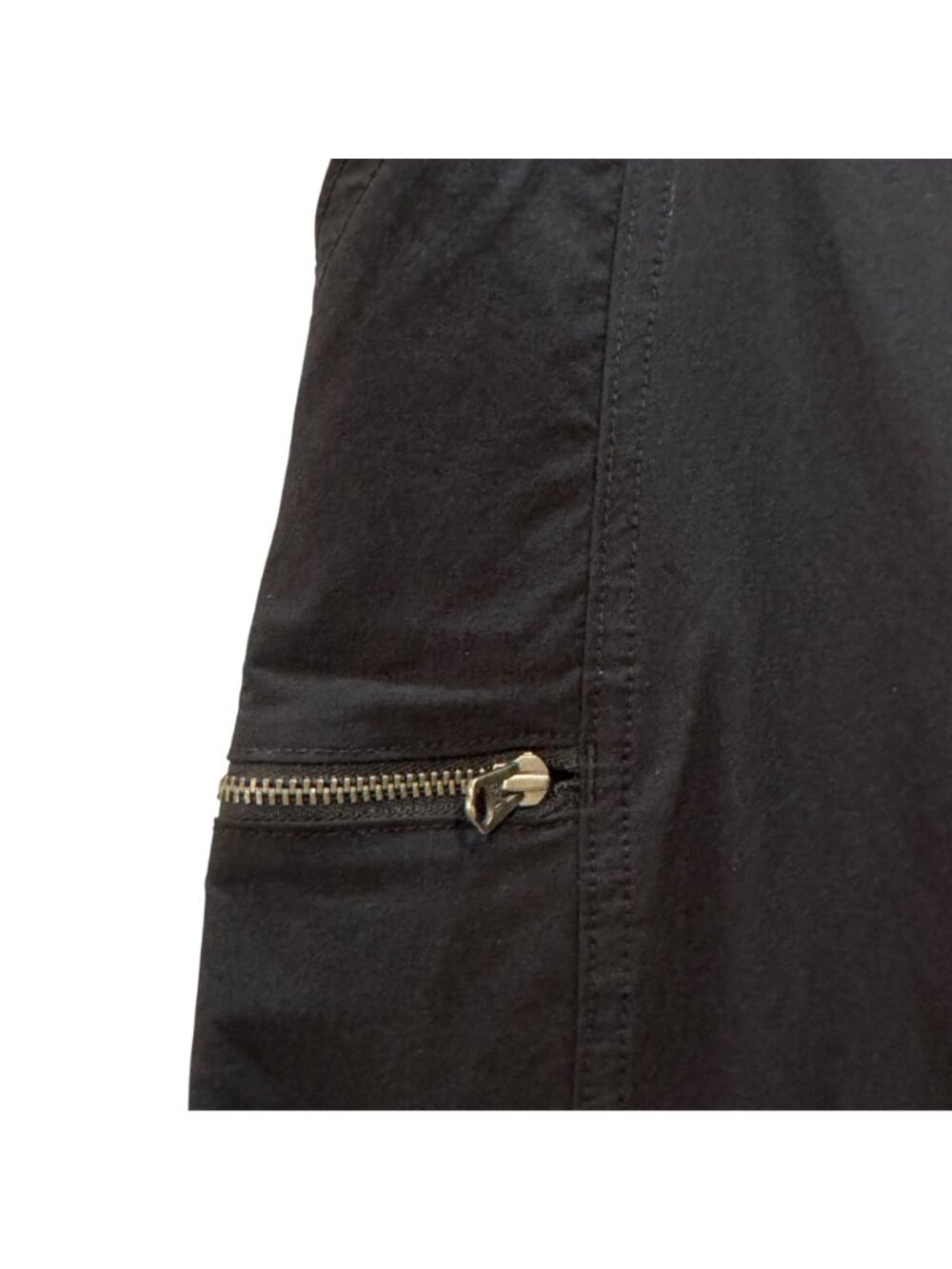 Athleta Black Skort Women's Size 6 Elastic Waist Inside Stretch Shorts Pockets - Picture 7 of 16